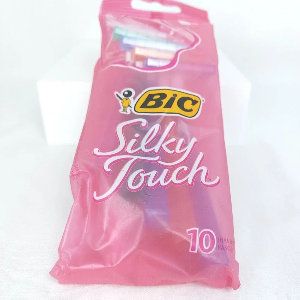 BIC Silky Touch Women's Disposable Razors With 2‎ Blades 10 Count (Pack of 1)
